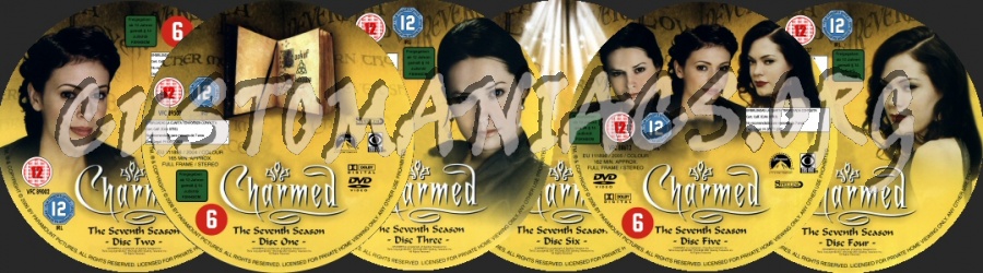 Charmed - Season 7 dvd label