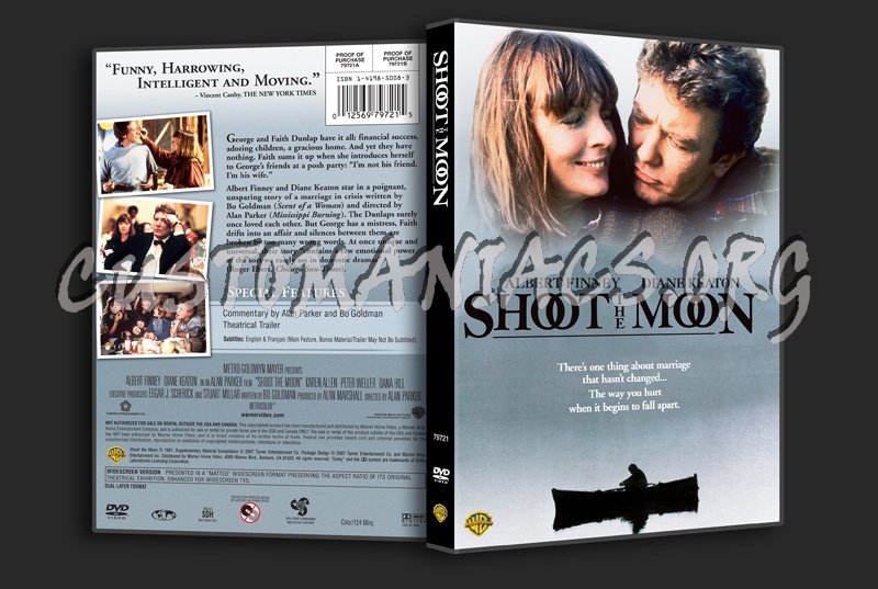 Shoot the Moon dvd cover