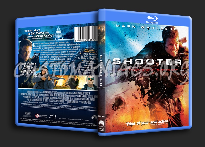 Shooter blu-ray cover