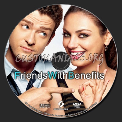 Friends With Benefits dvd label