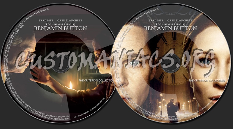 476 - The Curious Case of Benjamin Button dvd label