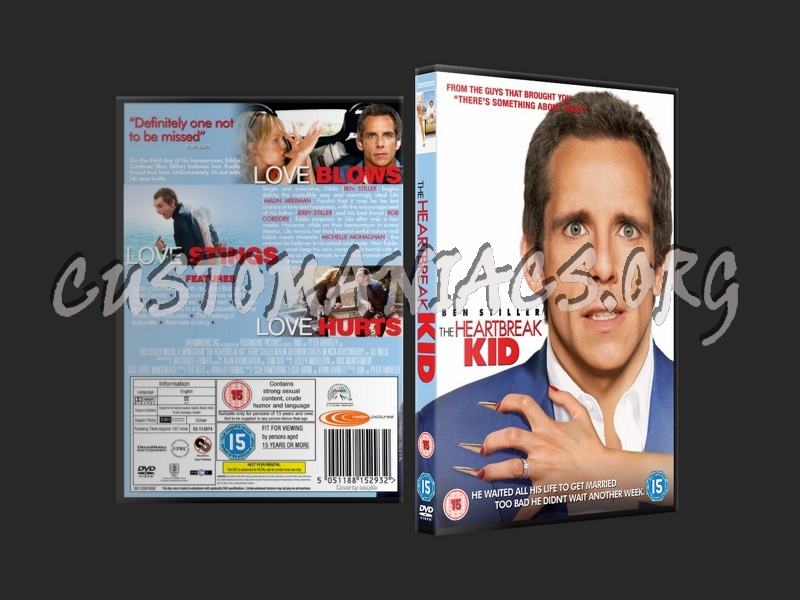 Heartbreak Kid, the dvd cover