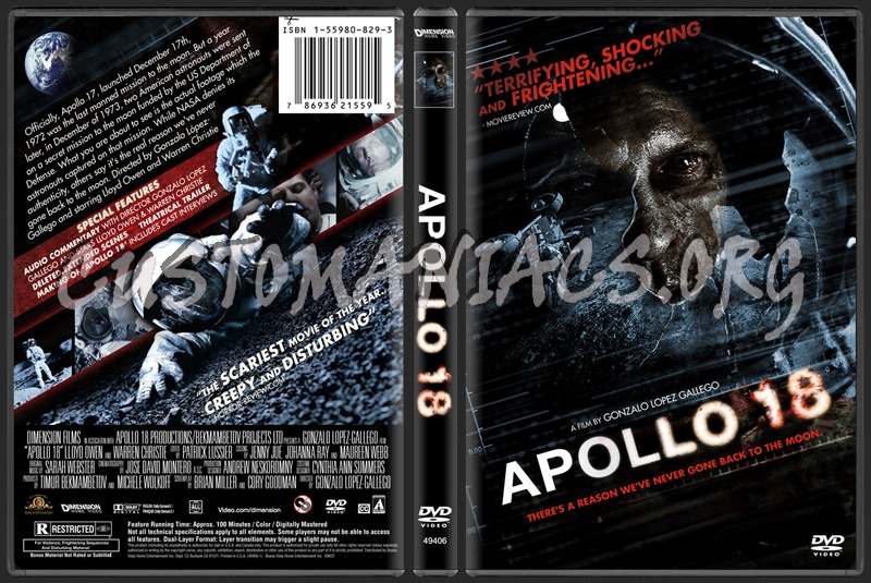 Apollo 18 dvd cover