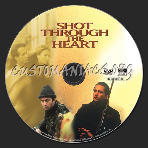 Shot Through the Heart dvd label