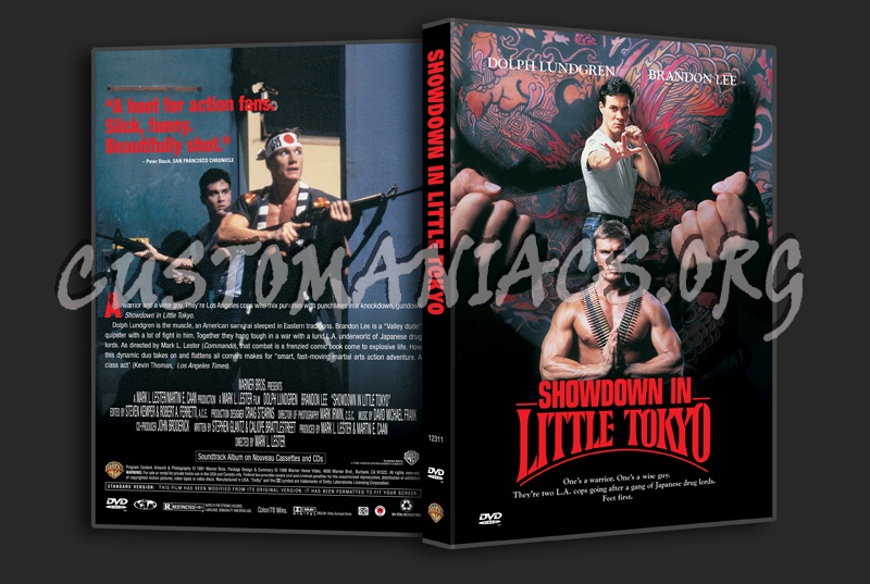 Showdown in Little Tokyo dvd cover