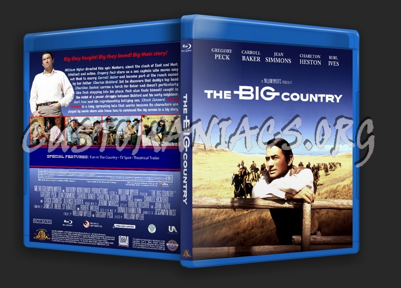 The Big Country blu-ray cover