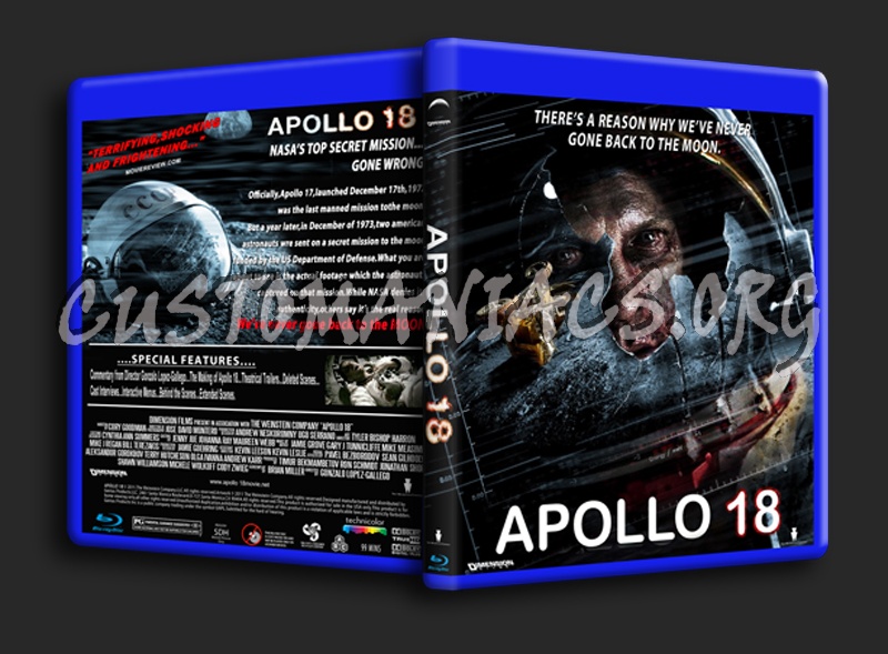 Apollo 18 blu-ray cover