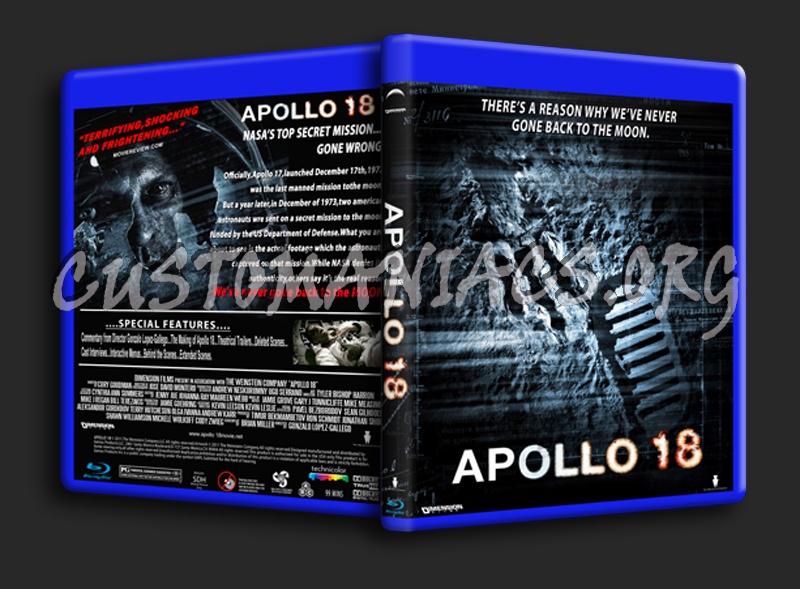 Apollo 18 blu-ray cover