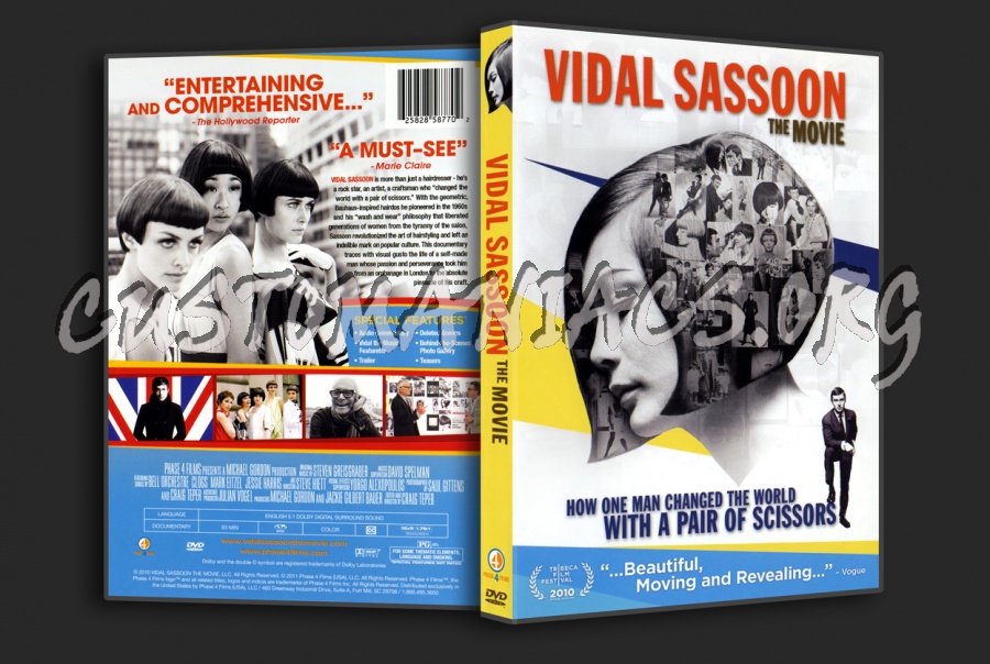 Vidal Sassoon the Movie dvd cover