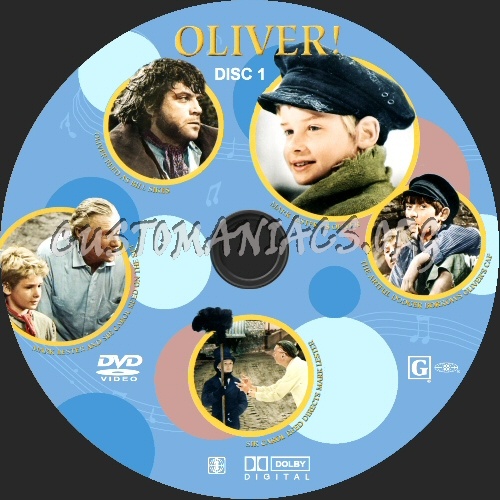 Oliver! dvd label