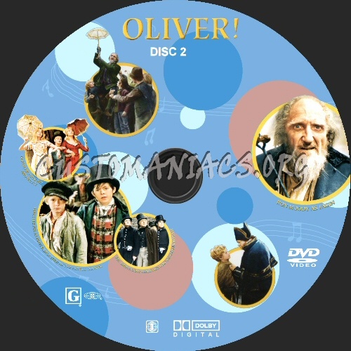 Oliver! dvd label