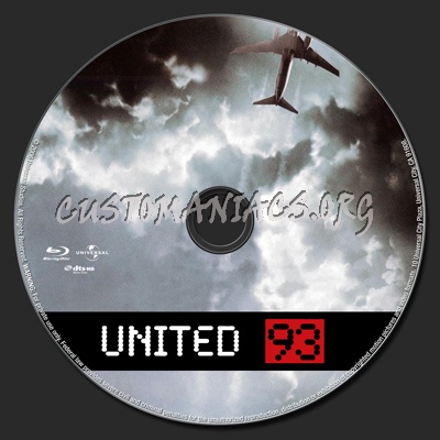 United 93 blu-ray label