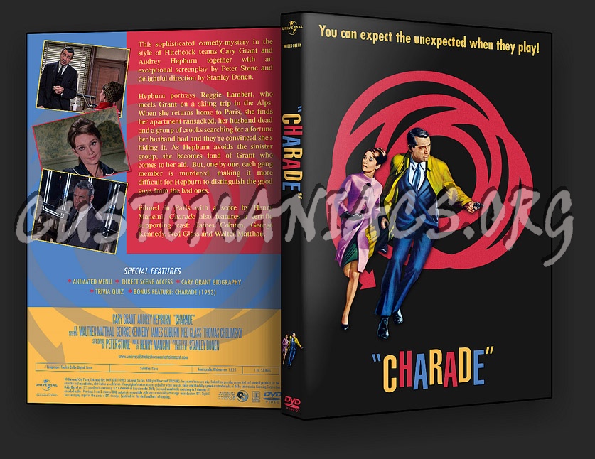 Charade dvd cover