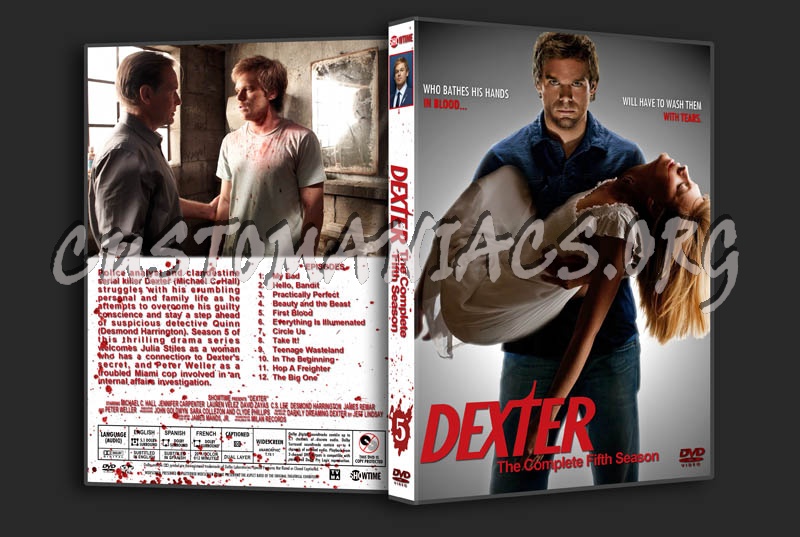 Dexter: Season 5 dvd cover