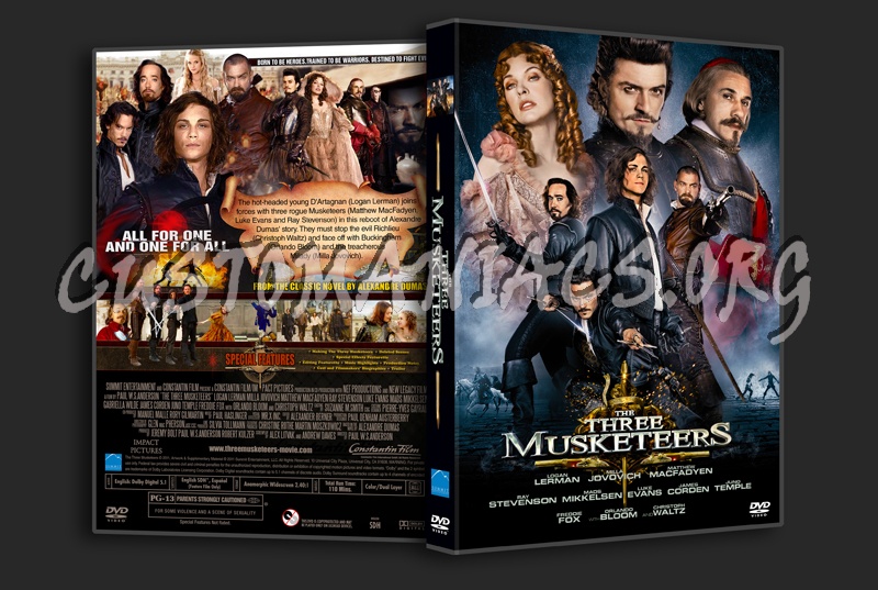 The Three Musketeers dvd cover