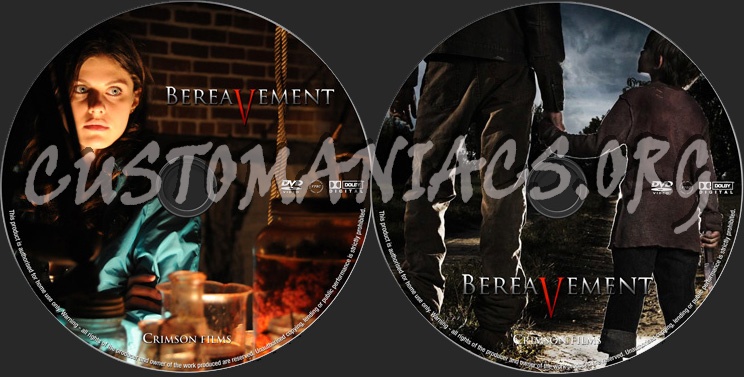 Bereavement dvd label