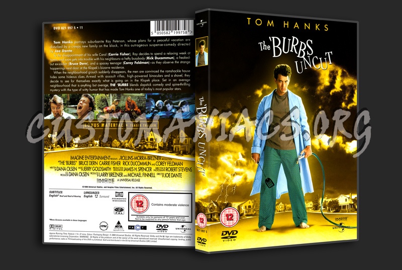 The Burbs dvd cover