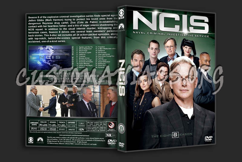 NCIS - Season 8 dvd cover