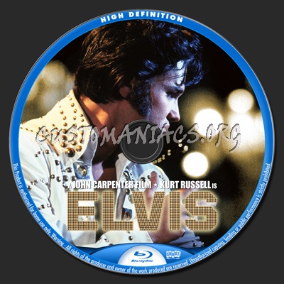 Elvis blu-ray label