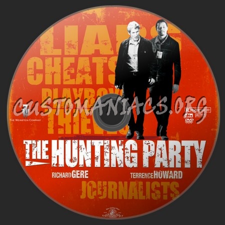 The Hunting Party dvd label