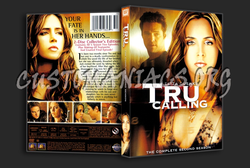 Tru Calling Season 2 dvd cover