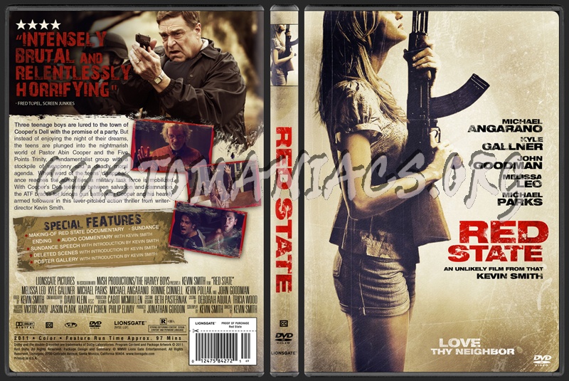 Red State dvd cover