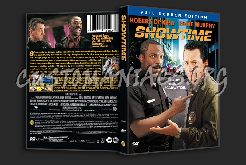 Showtime dvd cover