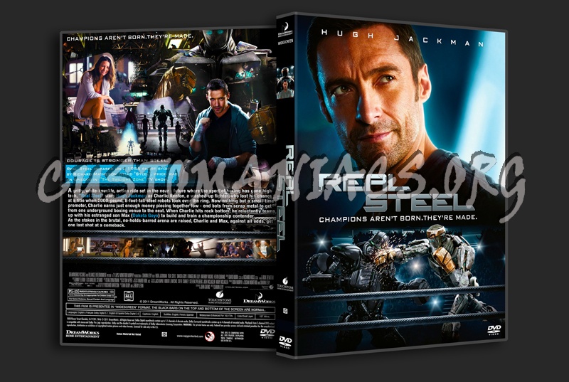 Real Steel dvd cover