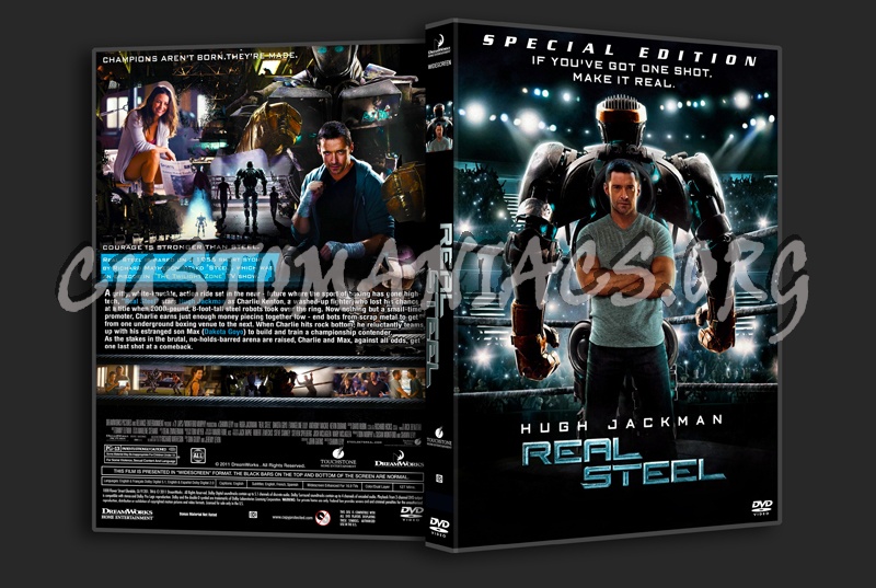 Real Steel dvd cover