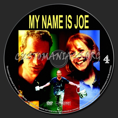 My Name Is Joe dvd label