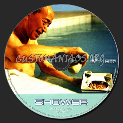 Shower dvd label