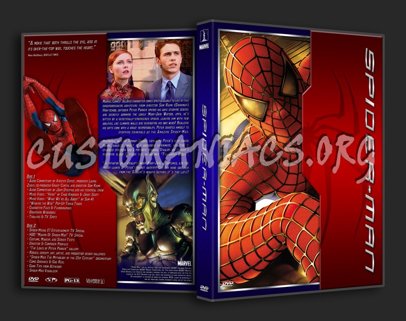 "Spider-Man" Series dvd cover