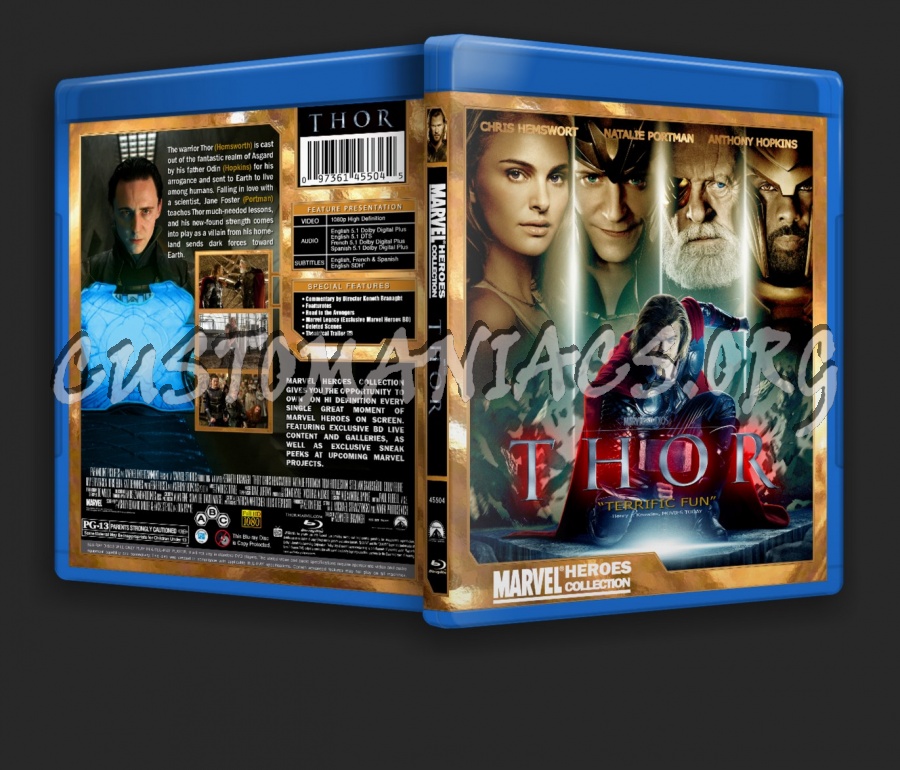 Thor blu-ray cover