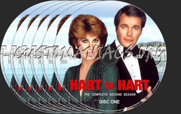 Hart to Hart Season 2 dvd label