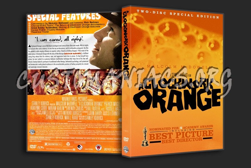 A Clockwork Orange (1971) dvd cover