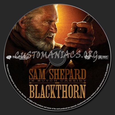 Blackthorn dvd label