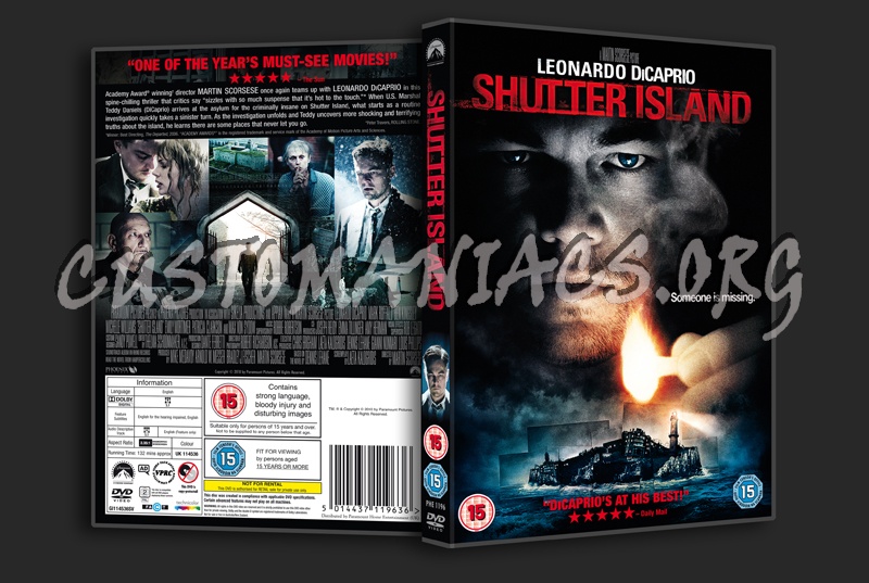 Shutter Island dvd cover