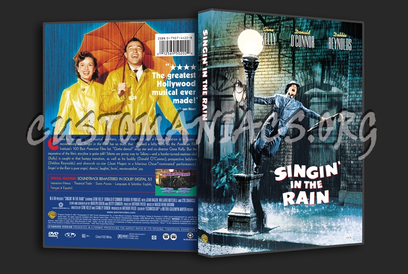 Singin' In the Rain dvd cover