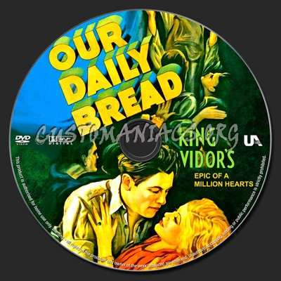 Our Daily Bread dvd label