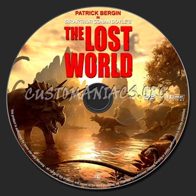 The Lost World dvd label