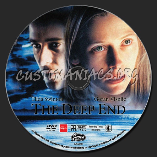 The Deep End dvd label