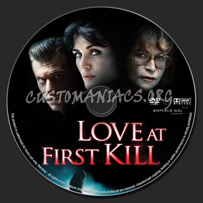 Love at First Kill dvd label