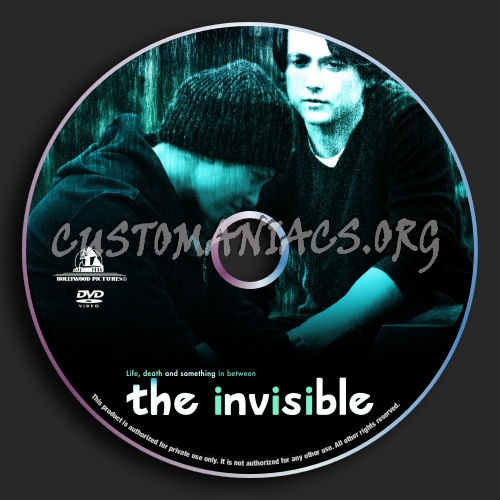 The Invisible dvd label