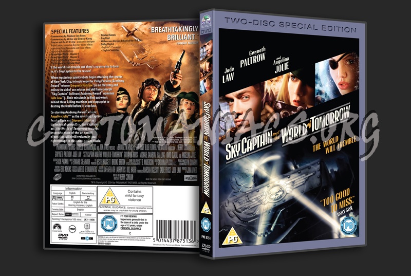 Sky Captain and the World of Tomorrow dvd cover