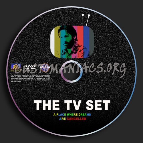 TV Set dvd label