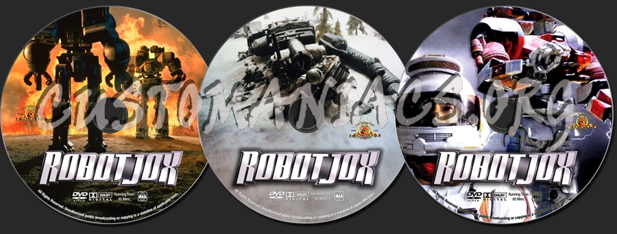 Robot Jox dvd label
