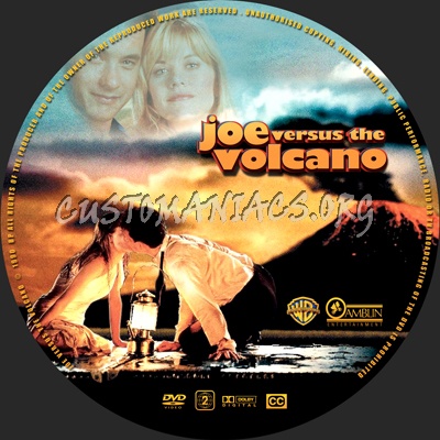 Joe Versus the Volcano dvd label