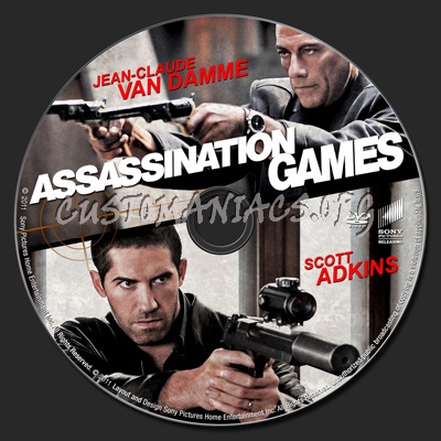 Assassination Games dvd label