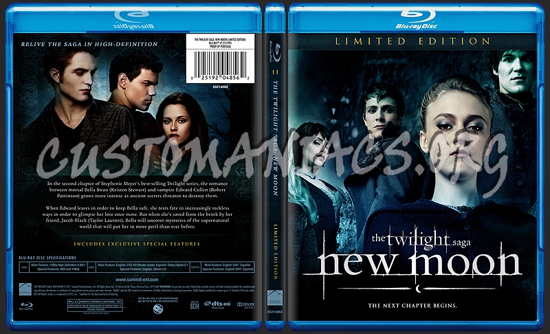 The Twilight Saga - Complete collection blu-ray cover