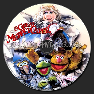 The Great Muppet Caper dvd label